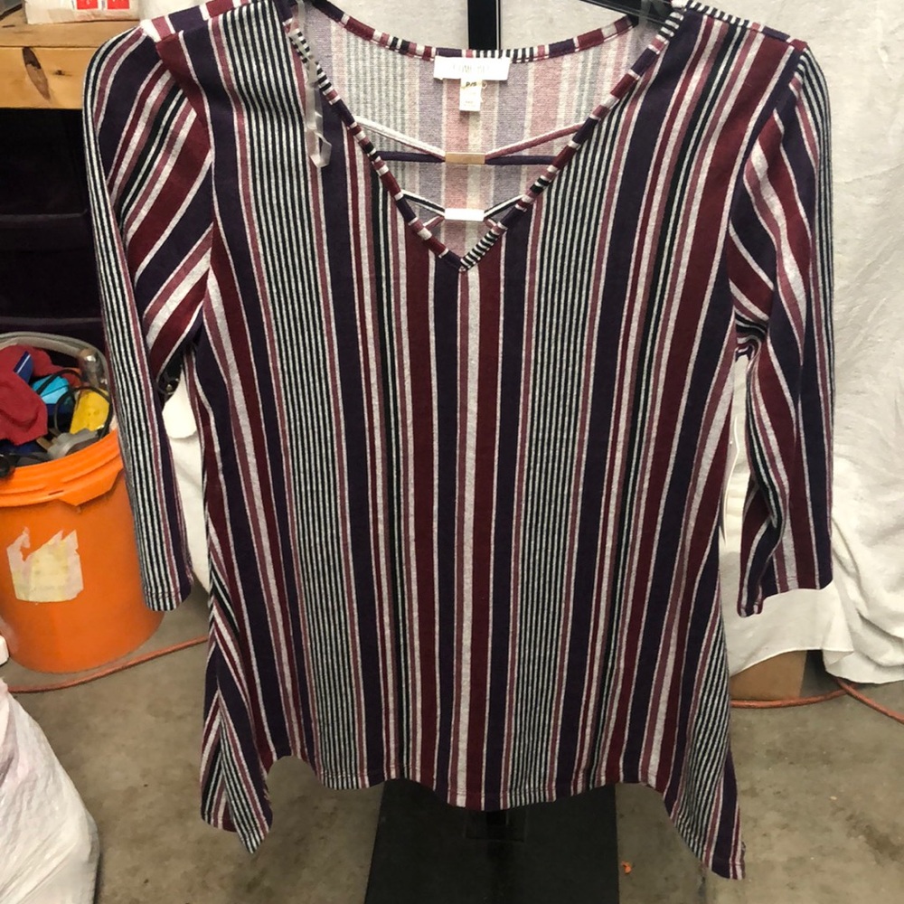 Como blu blouse